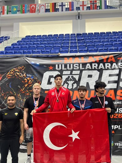 Uluslararası Güreş Şampiyonasına Malatya'lı Sporcular Damga Vurdu