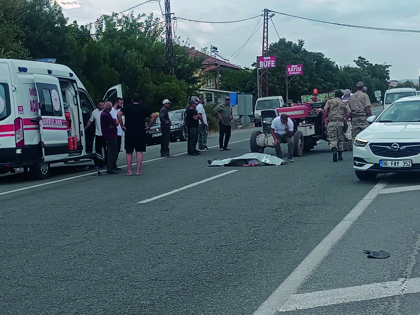 Malatya'da Otomobilin Çarptığı Yaya Hayatını Kaybetti