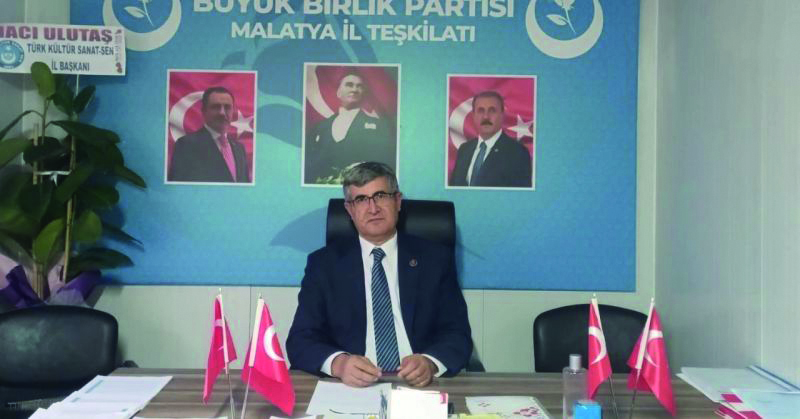 BBP İl Başkanı Duman,''Malatya'da Alternatif Tarım Geliştirilmeli''
