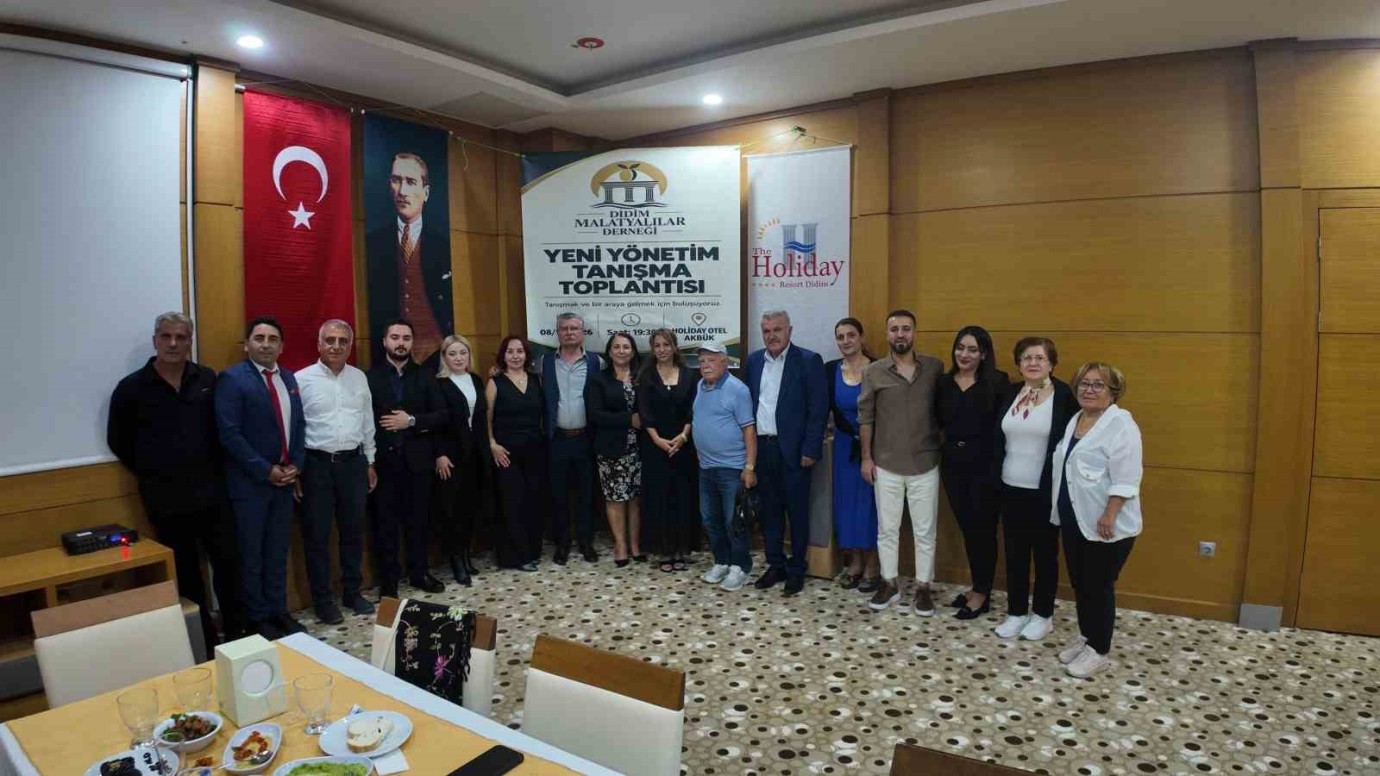 Didim Malatyalılar Derneği Yeni Yönetimle Bir Araya Geldi