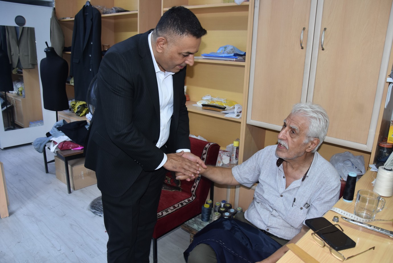 Başkan Sadıkoğlu,''Konteynerdeki Yeni İş Yerine Kavuşamayan Esnafa Süre Tanınmalı''