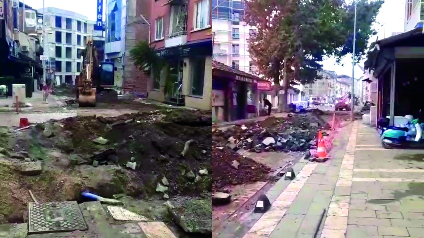 Atmalı Sokak Esnafının Yol Tepkisi!