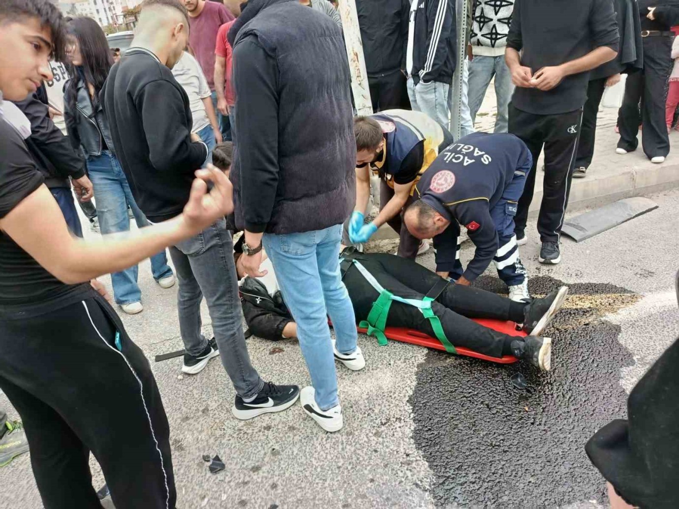 Malatya’da Motosiklet Kazası:1 Kişi Ağır Yaralandı
