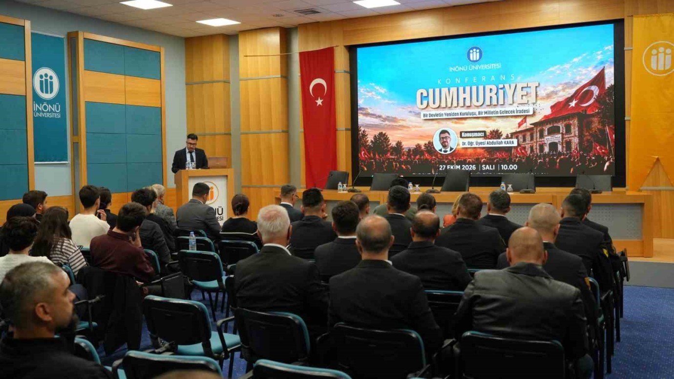 İnönü Üniversitesi’nde 29 Ekim Dolayısıyla Konferans