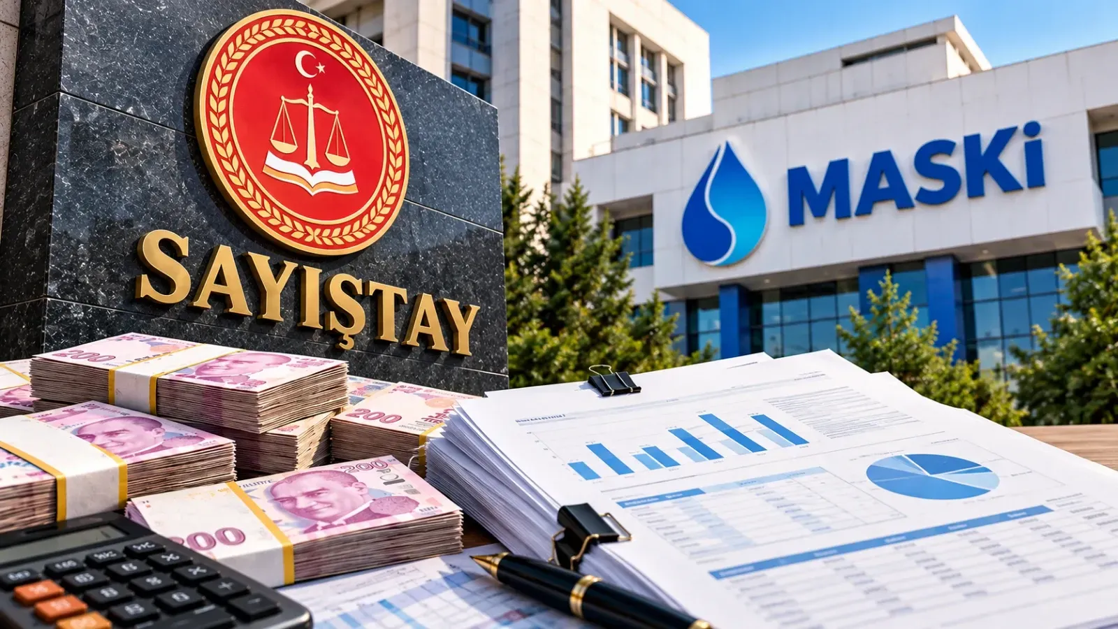 MASKİ Raporunda Şok Tablo...1 Milyar TL Açık,757 Milyonluk Uyumsuzluk!