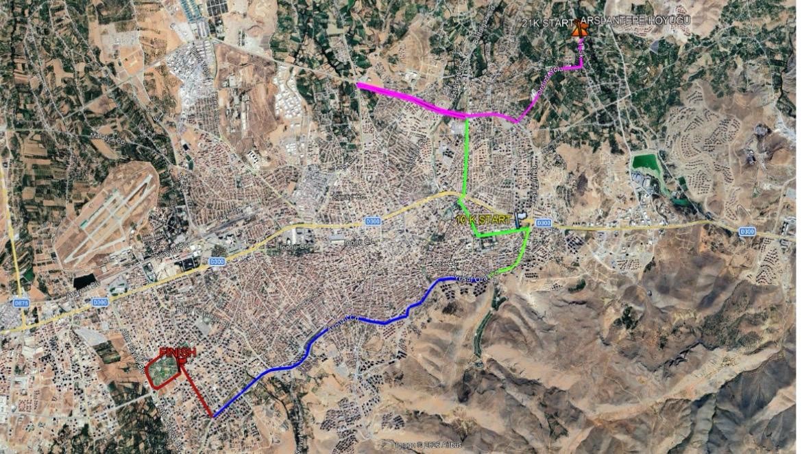 Arslantepe Yarı Maratonu İçin Araç Sahiplerine Uyarı Yapıldı