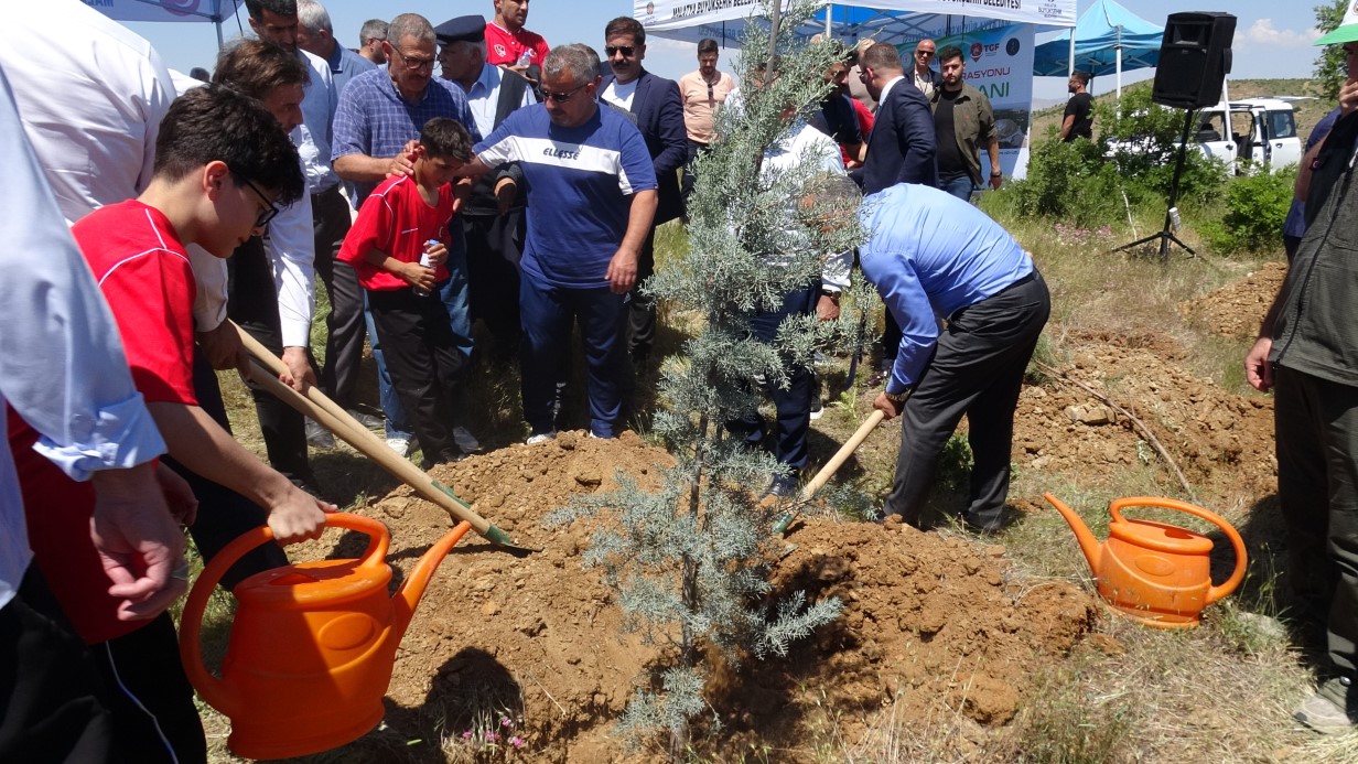 Türkiye Güreş Federasyonu Hatıra Ormanı Malatya’da Törenle Açıldı