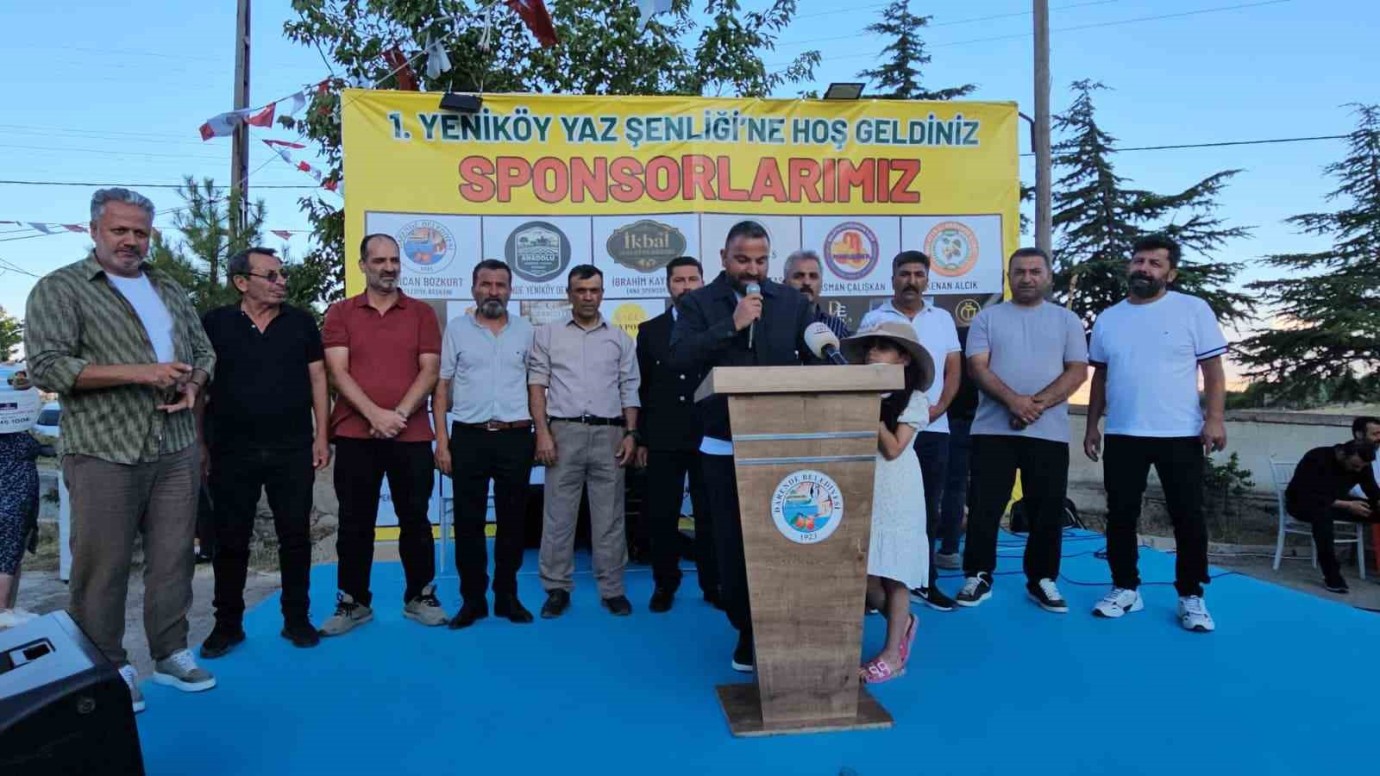 Darende 1. Yeniköy Yaz Şenliği,Renkli Bir Atmosferde Gerçekleşti
