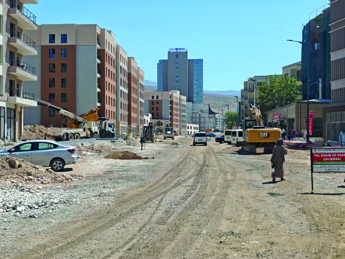 Akpınar Caddesi Açılış İçin Gün Sayıyor!