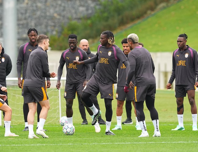 Galatasaray,Lille Maçı Hazırlıklarını Tamamladı